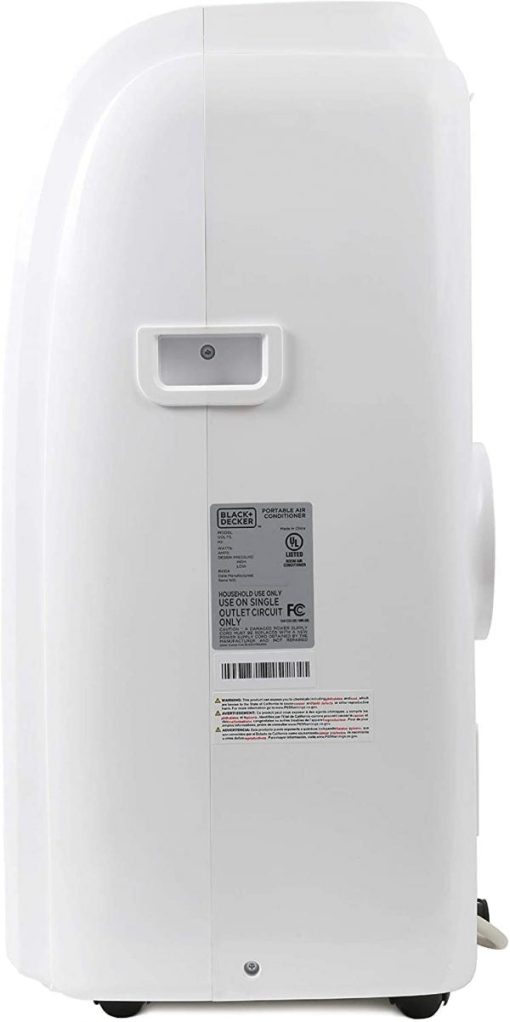 BLACK DECKER 14 000 BTU Climatiseur portable avec chaleur et télécommande, blanc - Image 9