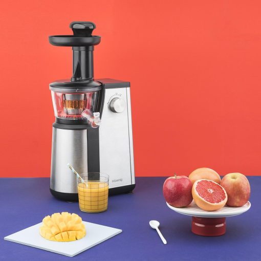 H.Koenig GSX12 Vertical Juice Extractor Stainless Steel Black, Fruit and Vegetable Juice, BPA Free, 82 mm Wide Mouth, Soft Pressure, 1 Litre, 400 W - Image 18