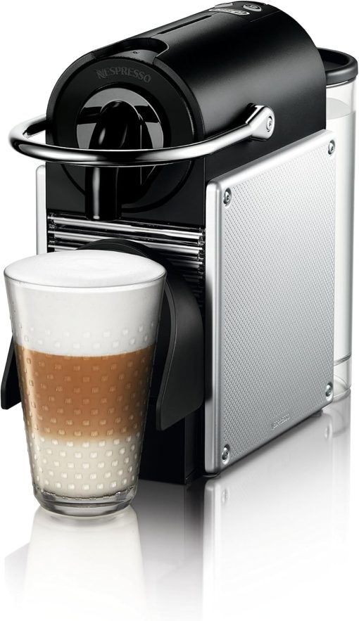 Nespresso Pixie Espresso Machine by De'Longhi, 1100ml, Aluminum,Silver - Image 5
