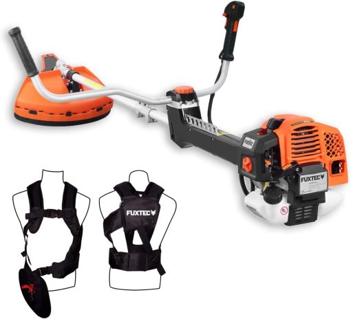 Fuxtec Débroussailleuse Thermique Professionnelle FX-PS152 52 cm3 3CV Système Anti Vibration - 2 en 1 Coupe-Bordure avec Tête de Coupe Double Fil et Lame 3 Dents Modèle Con?u pour Les Pros - Image 3