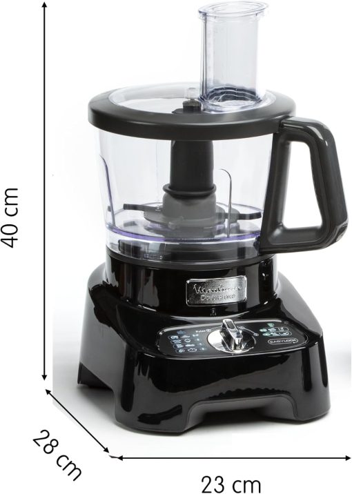 Moulinex Robot multifonction, 1000 W, 28 fonctions, Bol 3 L, Blender 2 L, Hachoir, Disques pour raper et émincer, Lames inox titanium, Robot cuisine, DoubleForce FP821811 - Image 7