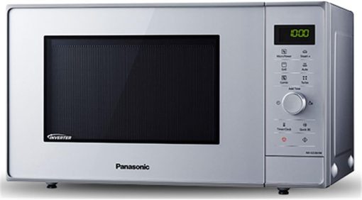 Panasonic NN-GD38HSSUG Four Micro-ondes Inverter et Grill avec Plateau Tournant, 23 Litres, Acier Inoxydable, 1000 W, Grill 1000 W, 17 Programmes Automatiques, Grille Métallique, Noir - Image 3