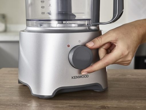 Kenwood Multipro Compact FDP31.170GY Food Chopper Robot with 2 Speeds + Pulse Included, 1.2 L Blender, 2.1 L Bowl, for Chopping, Grating and Kneading, 800 W - Image 3
