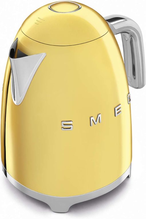 Smeg, Bouilloire électrique KLF03PGEU 1,7 L, Filtre Anticalcaire Lavable, Arrêt Automatique de Sécurité, Indicateur de Niveau d'Eau, Base Antidérapante, Range Cordon, Puissance 2400W, Vert d'Eau - Image 42