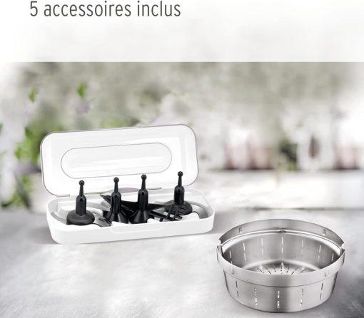 Moulinex, I-Companion Touch, 17 functions, Connected, Recipes on the screen, Capacity XL 10 people, Grey, Made in France, HF934510 - Image 6