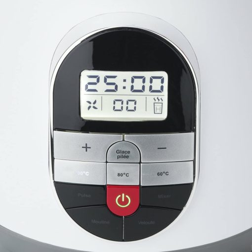 H.Koenig Soup Maker Blender Chauffant 1.7L MXC36, Bol Inox, 2 Programmes de Cuisson, Polyvalent, 3 Vitesses Pulse, Chauffage jusqu'à 100°C - Image 5