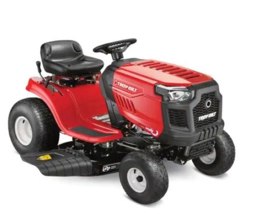 Poney 42 dans. 15.5 HP Briggs and Stratton 7 vitesses, conduite manuelle, conduite de gaz, tracteur à gazon