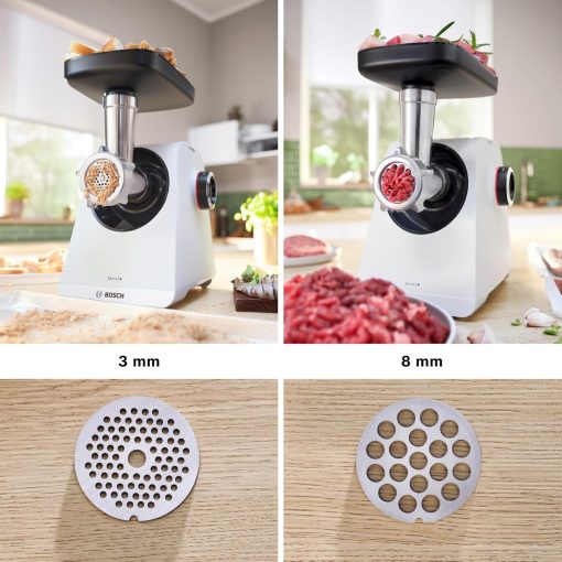 Bosch ProPower MFW67440 Hachoir à viande polyvalent – Jusqu'à 3,5 kilos de viande par minute – Puissance de 700 W, Noir - Image 10