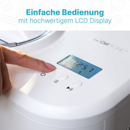 Clatronic ICM 3799 Kompressor-Eismaschine 1L - Image 4
