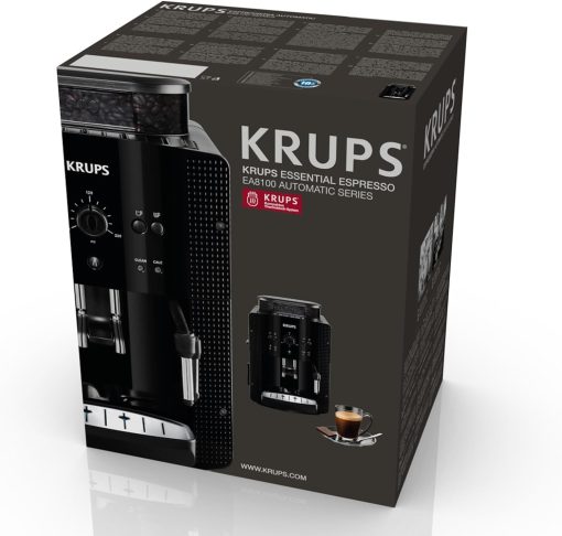 Krups EA8108 fully automatic coffee machine (automatic cleaning, 2 cup function, milk system with CappucinoPlus nozzle, 15 bar, coffee machine, espresso) black - Image 9