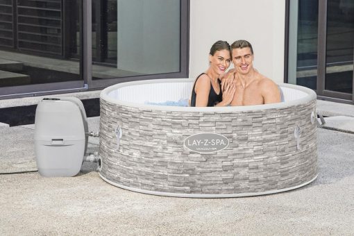 Spa gonflable rond BESTWAY Lay-Z-Spa? Miami Airjet? 2 - 4 personnes - Image 66
