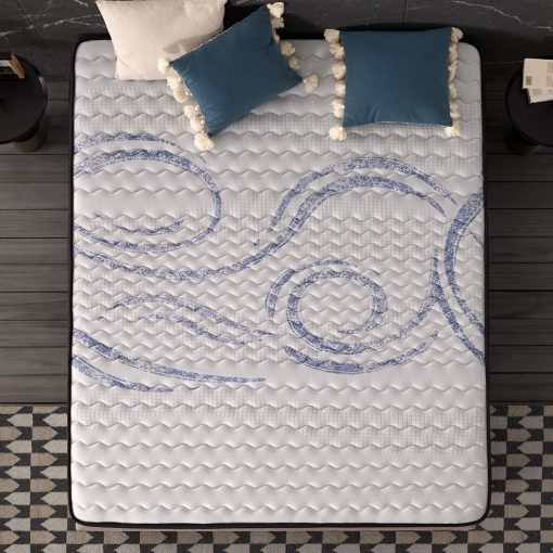 NATURALEX - Matelas PerfectSleep 180x200 - épais 30 cm - Soutien Mousse à mémoire de Forme - Accueil Blue Latex - Confort Ferme - Respirant - 7 Zones - Réversible - Haute Densité - Fabriqué en Europe - Image 15
