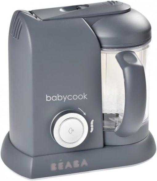 BéABA, Babycook Solo, Robot Bébé 4 en 1 Mixeur-Cuiseur, Cuisson Vapeur, Diversification alimentaire, Petits pots bébé maison, Noir - Image 8