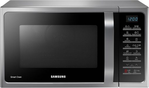 Samsung MC28H5015CS Micro-ondes Combiné, SmartOven, 900 W, Grill 1500 W, 28 L, 51,7 x 31 x 47,6 cm, Argent - Image 2