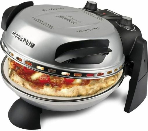 G3 Ferrari G10006 Pizza Express Delizia, 1200 W Pizza Oven, Adjustable Thermostat up to 400°C, Cooks Tasty Pizza in 5 Minutes, Double Resistance, Recipe Book and Spatulas Included - Black - Image 12