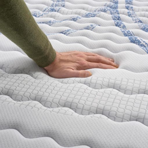 NATURALEX - Matelas PerfectSleep 180x200 - épais 30 cm - Soutien Mousse à mémoire de Forme - Accueil Blue Latex - Confort Ferme - Respirant - 7 Zones - Réversible - Haute Densité - Fabriqué en Europe - Image 7