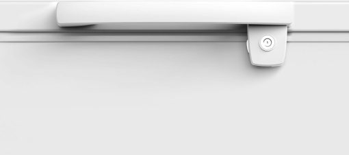 METRO Professional Congélateur bahut GHF2700S, acier, 188 x 73.5 x 94.5 cm, 700 L, 125 W, 3 paniers, éclairage LED, avec serrure, blanc/gris - Image 7