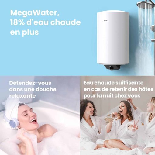 COMFEE’ D80-15EFG | Chauffe-eau électrique Connecté 80L - Image 4