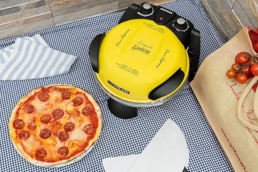 G3 Ferrari G10006 Pizza Express Delizia, 1200 W Pizza Oven, Adjustable Thermostat up to 400°C, Cooks Tasty Pizza in 5 Minutes, Double Resistance, Recipe Book and Spatulas Included - Black - Image 23