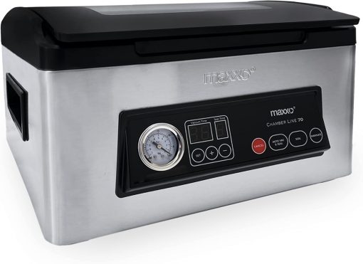 Maxxo VM ChamberLine 40 Professional Food Vacuum Sealer - Vacuum Chamber 72 L/min, Stainless Steel, Double Welding, Vacuum Sealer + 30 Bags Included - Image 12