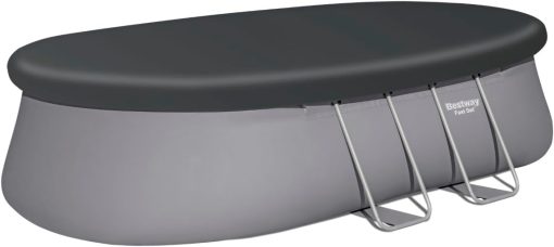 Bestway Piscine autoportante Ovale Fast Set 549 x 366 x 122 cm avec Filtration - Image 5