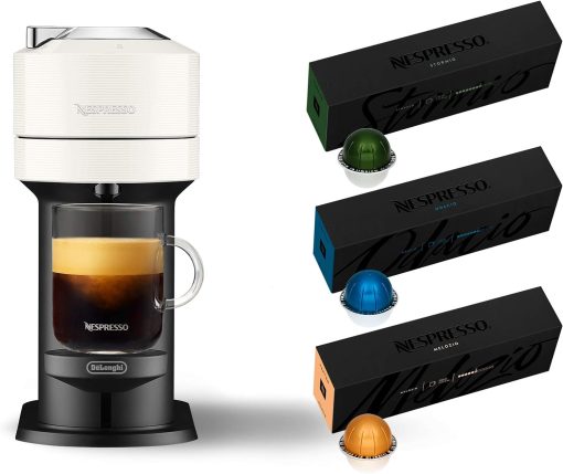 Nespresso Vertuo Next Coffee and Espresso Machine by De'Longhi with Milk Frother, 8 ounces, Dark Grey - Image 44