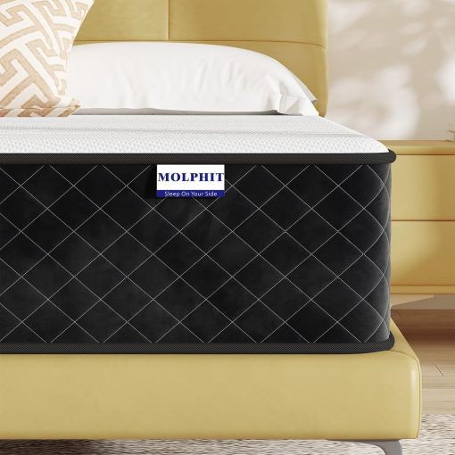 MOLPHIT Oeko-TEX Certified Mattress 90 x 190 cm, Thickness 25 cm, Independent Pocket Sprung Mattress, Adult and Children's Bed Mattress, Single Mattress, Perfect Support, Durable and Quiet - Image 14