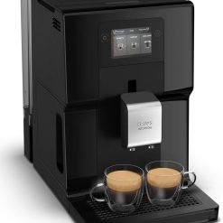 Krups Machine à café broyeur à grain, Ecran tactile couleur, 11 recettes préenregistrées, Indicateurs lumineux intuitif, accès bacs en frontal, Nettoyage facile, Intuition Préférence EA873810