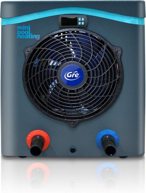 Gre HPM40 HPM40-Mini Pompe à Chaleur pour Piscine Hors Sol jusqu'à 40 m3, Noir - Image 2