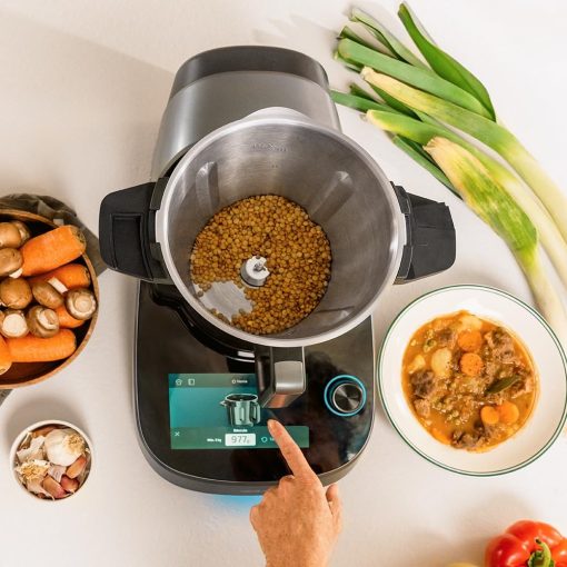 Cecotec Robot de Cuisine Mambo Black. 23 Fonctions, 10 Niveaux de Température, 1700W, 2,5 kg de Pate, Cruche de 3,3L, 10 Vitesses, Minuterie, Température Réglable de 37 °C à 120 °C - Image 44