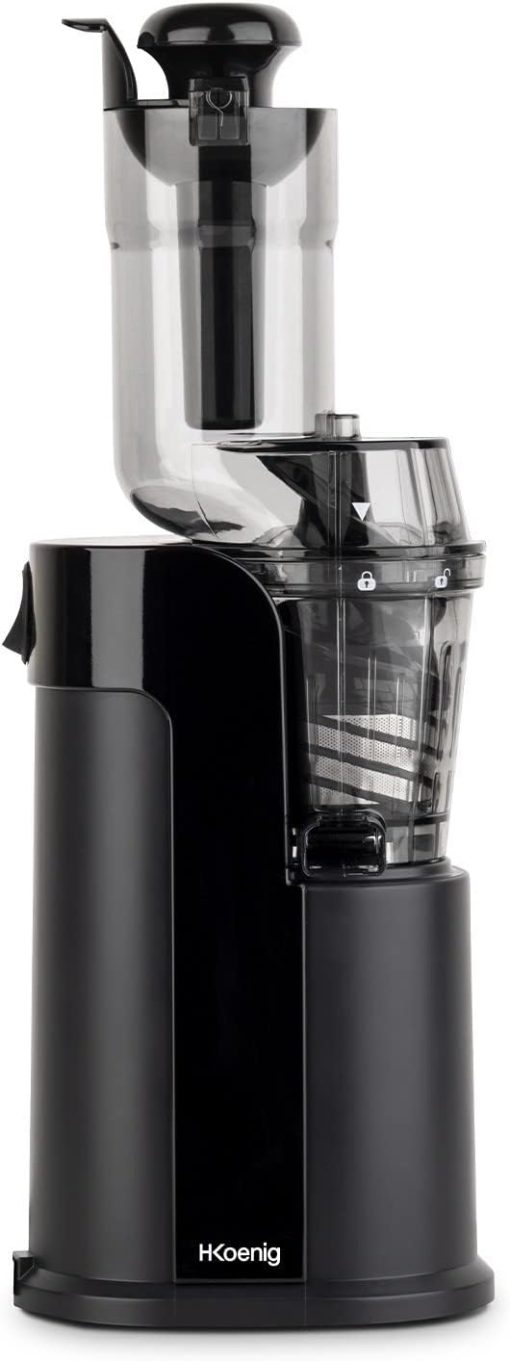 H.Koenig GSX12 Vertical Juice Extractor Stainless Steel Black, Fruit and Vegetable Juice, BPA Free, 82 mm Wide Mouth, Soft Pressure, 1 Litre, 400 W - Image 35
