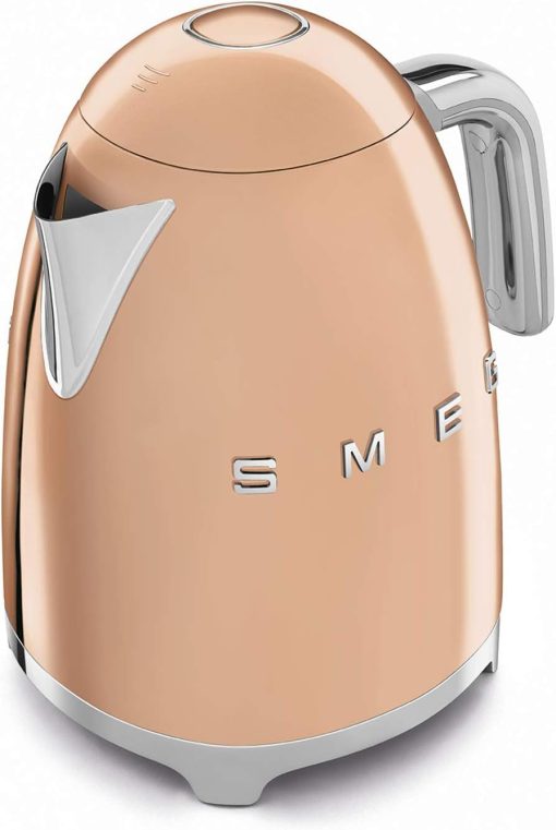 Smeg, Bouilloire électrique KLF03PGEU 1,7 L, Filtre Anticalcaire Lavable, Arrêt Automatique de Sécurité, Indicateur de Niveau d'Eau, Base Antidérapante, Range Cordon, Puissance 2400W, Vert d'Eau - Image 35