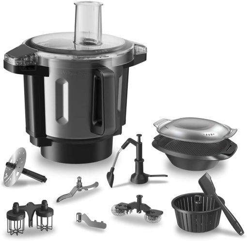 Cecotec Robot de Cuisine Mambo Black. 23 Fonctions, 10 Niveaux de Température, 1700W, 2,5 kg de Pate, Cruche de 3,3L, 10 Vitesses, Minuterie, Température Réglable de 37 °C à 120 °C - Image 39
