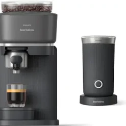 Philips BAR303/60 Baristina Latté Noir expresso avec broyeur