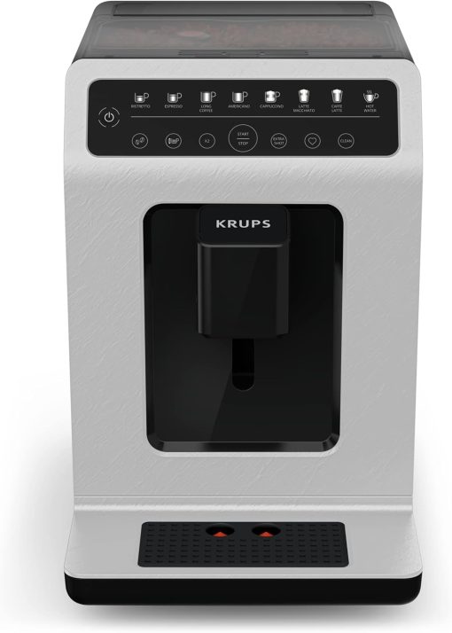 KRUPS Evidence Eco-Design Automatic Cappuccino and Espresso Machine, Exceptional Taste, Quattro Force, Milk-Based Drinks with One-Touch System, 8 Preset Drinks, EA897A - Image 21