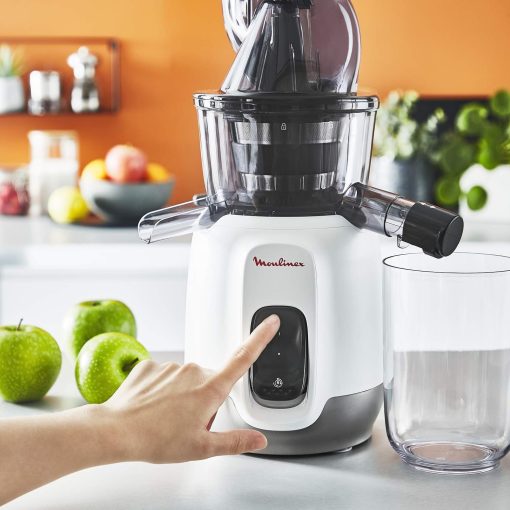 Moulinex Juice & Clean ZU420E10 Fruit and Vegetable Juice Extractor, Vitamin Juice, Press, 150 W, 42 to 83 RPM, Fresh Fruit Juice, Jam, Grout, Sorbet, Automatic Cleaning - Image 8