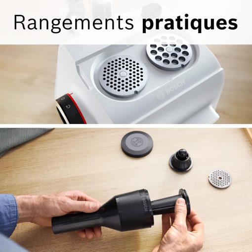 Bosch ProPower MFW67440 Hachoir à viande polyvalent – Jusqu'à 3,5 kilos de viande par minute – Puissance de 700 W, Noir - Image 14