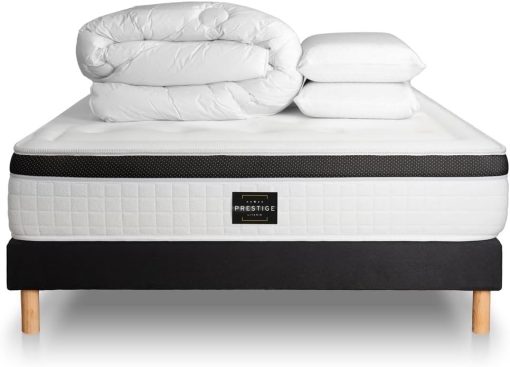 Privilege Pack 160 x 200 cm Memory Foam 5 Zones Black Base | Thickness: 26 cm | Comfort: Balanced - Image 2