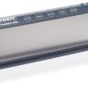 Leifheit Machine de mise sous vide alimentaire Vacu Power 500, appareil pour emballage sous vide + 10 sacs sous vide alimentaire (20 x 30 cm)