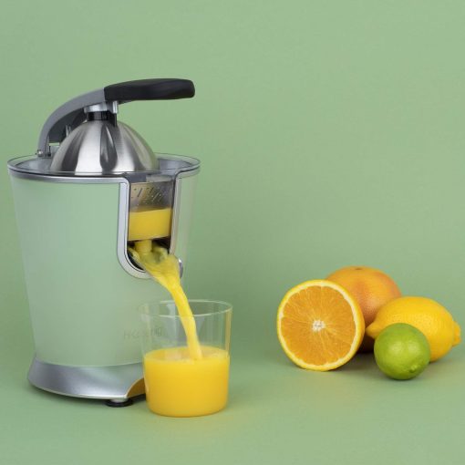 H.Koenig AGR80 160W Professional Electric Citrus Juicer Stainless Steel Lever and Filter Drip Free BPA Free Dishwasher Safe Parts - Image 17