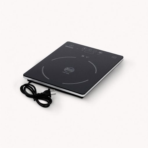 SEVERIN Mini-Four à chaleur tournante 42 L avec pierre à pizza et tournebroche, Four posable 1 800 W design élégant, électrique avec minuteur 120 min, Noir/Inox, TO 2058 - Image 20