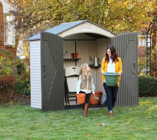 Lifetime Abri de Jardin Tan 132,7 x 204,4 x 227,9 cm - Image 34
