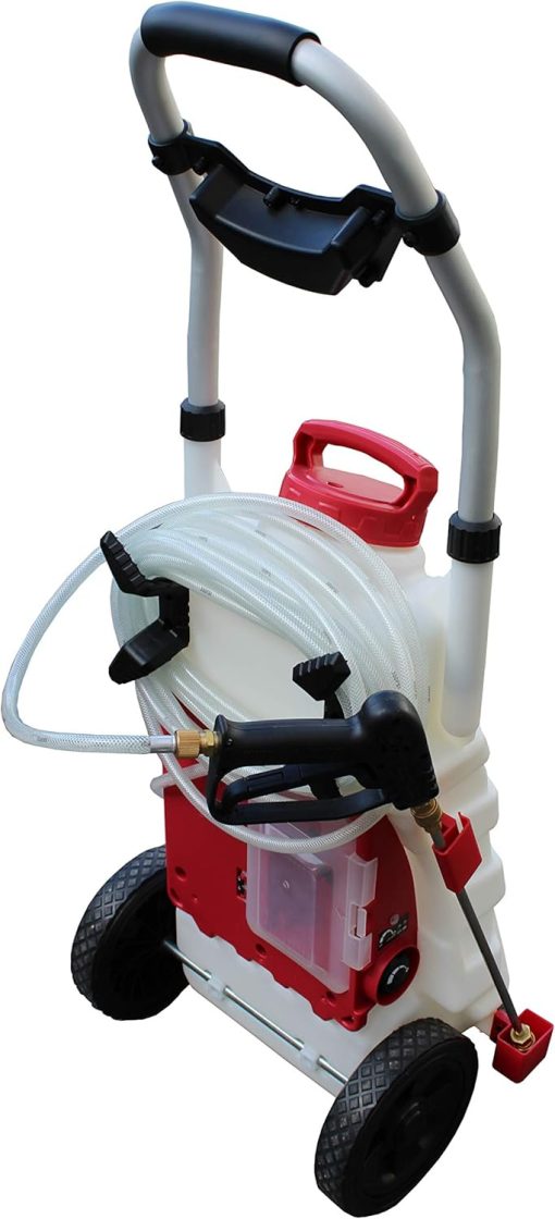 FORUM EQUIPEMENT - Pulvérisateur électrique Pro Sprayer III 30L – Pulvérisateur électrique Toiture Longue Portée à Batterie Rechargeable, Débit 240 L/H, Tuyau 8m - 2 Batteries - Image 16