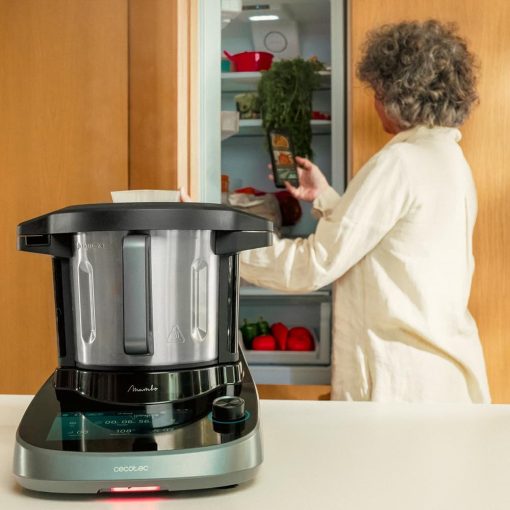 Cecotec Robot de Cuisine Mambo Black. 23 Fonctions, 10 Niveaux de Température, 1700W, 2,5 kg de Pate, Cruche de 3,3L, 10 Vitesses, Minuterie, Température Réglable de 37 °C à 120 °C - Image 47