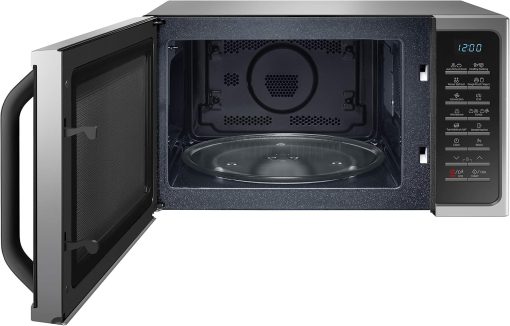 Samsung MC28H5015CS Micro-ondes Combiné, SmartOven, 900 W, Grill 1500 W, 28 L, 51,7 x 31 x 47,6 cm, Argent - Image 3