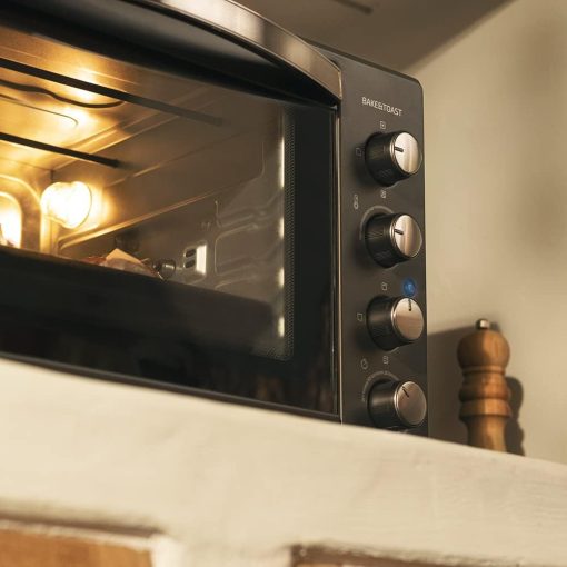 Cecotec Bake&Toast 4600 White Gyro Table Convection Oven 46 Liter, 2000 W, Interior Light, 12 Functions, Temperature up to 230o, Double Glazed Door, Includes Spit - Image 7