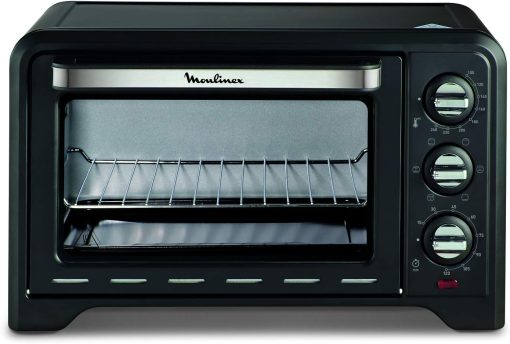 Moulinex Oven, 33 L, Rotating heat, Advanced convection, 6 cooking modes, Thermostat adjustable up to 240°C, Timer 120 min, Reversible grill, Silicone oven mitts, Optimo Black OX464811 - Image 25