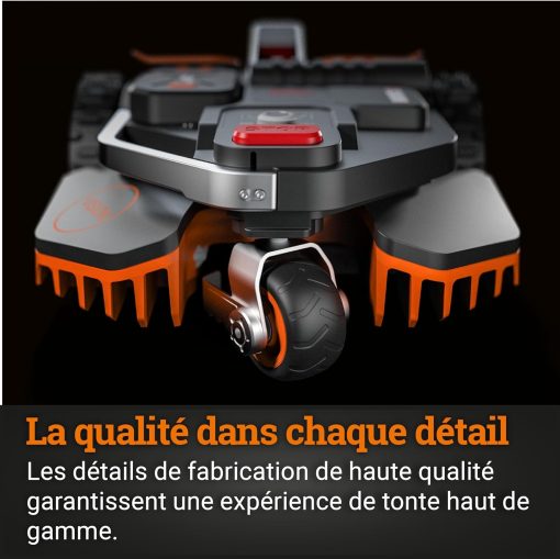 WORX LANDROID Vision WR206E.1, Robot Tondeuse sans Fil périphérique 600 m2 Surf.Max 700 m2, Installation en 30 Min, Caméra 4K + IA Adaptative, évite Tous Les Obstacles, Coupe des Bordures, Multizone - Image 43