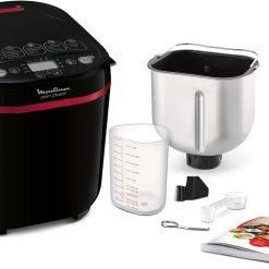 Moulinex OW210130 Machine à Pain 12 Programmes Plastique Blanc 31 x 29 x 29 cm