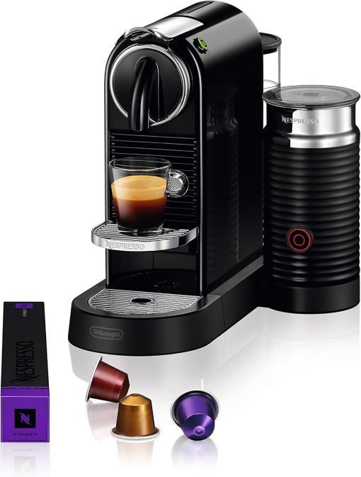 Nespresso CitiZ Coffee and Espresso Machine by De'Longhi with Milk Frother, Black, 9.3 x 14.6 x 10.9 inches - Image 6